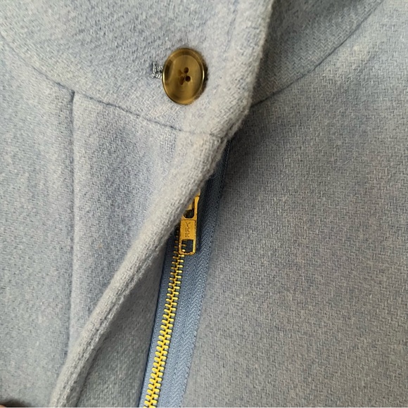 J.Crew Factory button neck city coat - Picture 3 of 13